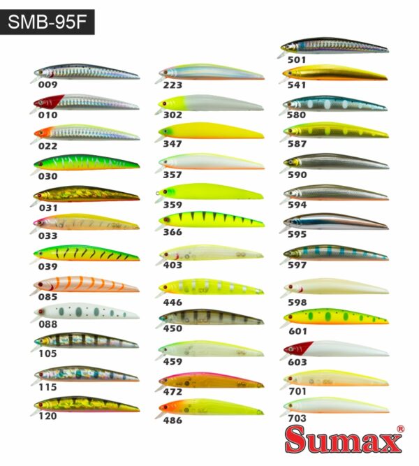 Isca Sumax - Bullet Minnow SMB-95F