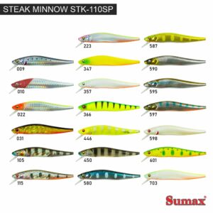 Isca Sumax - Steak Minnow STK-110SP