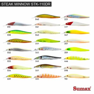 Isca Sumax - Steak Minnow STK-110DR