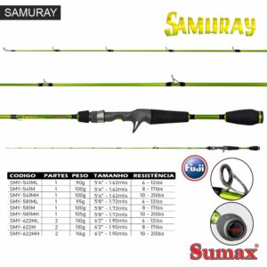 Vara Sumax - SAMURAY SMY
