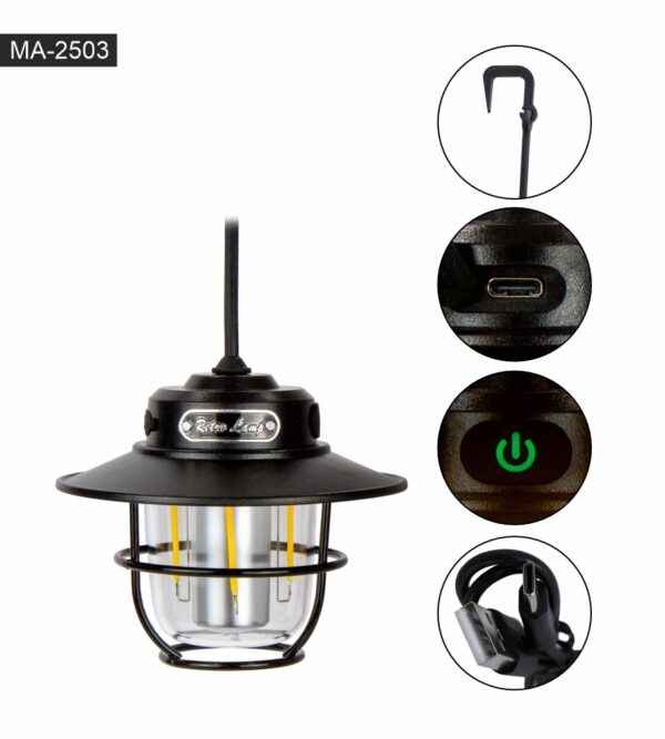 Lámpara Recargable Maxgo - MA-2503 - Imagen 2