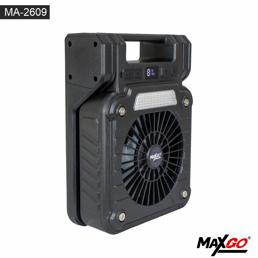 Ventilador Portátil MaxGo - MA-2609 - Imagen 6