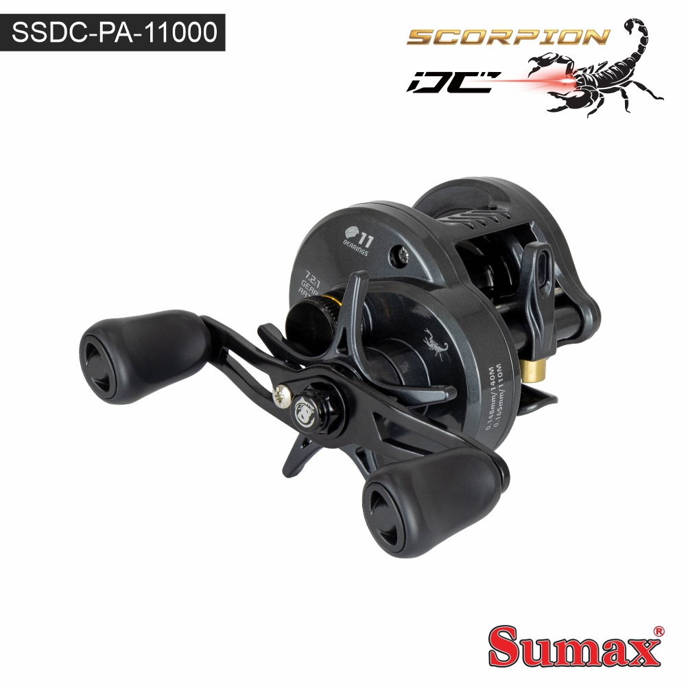 Reel Sumax - Scorpion DC SSDC-PA-11000 - Imagen 2