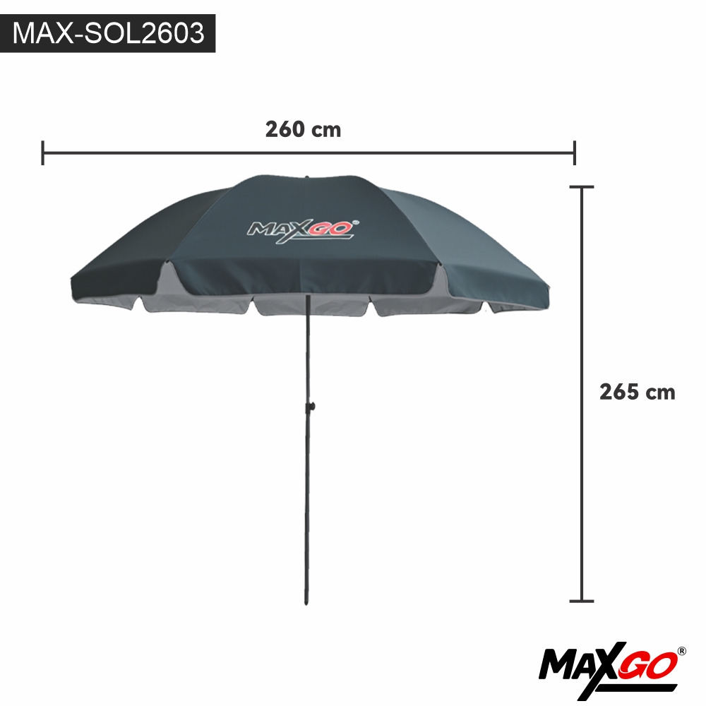 Sombrilla MaxGo - MAX-SOL2603 - Imagen 2