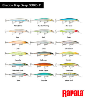 Isca Rapala - Shadow Rap Deep SDRD-11