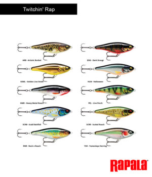 Isca Rapala - Twitchin' Rap TWR-12